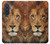 S2870 Lion Roi des Bêtes Etui Coque Housse pour Samsung Galaxy A57