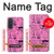 S2885 Paris Rose Etui Coque Housse pour Samsung Galaxy A57