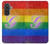 S2899 Arc en ciel LGBT Gay Pride Drapeau Etui Coque Housse pour Samsung Galaxy A57