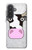 S3257 Vache Dessin animé Etui Coque Housse pour Samsung Galaxy A57