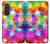 S3292 Coloré Disco étoile Etui Coque Housse pour Samsung Galaxy A57