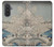 S3350 Utagawa Hiroshige Tambour Pont Yuhi Hill à Meguro Etui Coque Housse pour Samsung Galaxy A57