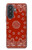 S3355 Motif Bandana Rouge Etui Coque Housse pour Samsung Galaxy A57