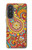 S3402 Floral Paisley Seamless Etui Coque Housse pour Samsung Galaxy A57