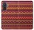 S3404 Aztèques Motif Etui Coque Housse pour Samsung Galaxy A57