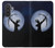 S3489 Indian Lune Chasseur Etui Coque Housse pour Samsung Galaxy A57
