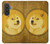 S3826 Dogecoin Shiba Etui Coque Housse pour Samsung Galaxy A57