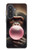 S3973 Chimpanzé soufflant du chewing-gum rose Etui Coque Housse pour Samsung Galaxy A57
