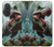 S4021 Dinosaure T-rex Jurassique Etui Coque Housse pour Samsung Galaxy A57