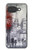 S1295 Peinture Eiffel de Paris Etui Coque Housse pour Google Pixel 10a