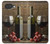 S1316 Raisins Bouteille et un verre de vin rouge Etui Coque Housse pour Google Pixel 10a