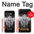 S1434 Crâne Tatouage Motard Aile Etui Coque Housse pour Google Pixel 10a