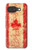 S1603 Drapeau du Canada Vieux Millésime Etui Coque Housse pour Google Pixel 10a