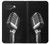 S1672 Rétro Musique Jazz Microphone Etui Coque Housse pour Google Pixel 10a