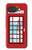 S2059 Angleterre britannique Cabine téléphonique Minimaliste Etui Coque Housse pour Google Pixel 10a