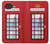 S2059 Angleterre britannique Cabine téléphonique Minimaliste Etui Coque Housse pour Google Pixel 10a
