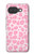 S2213 Motif rose Léopard Etui Coque Housse pour Google Pixel 10a