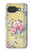 S2229 Fleurs millésimé Etui Coque Housse pour Google Pixel 10a