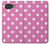 S2358 Rose à pois Etui Coque Housse pour Google Pixel 10a