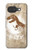 S2372 T-Rex Jurassic Fossile Etui Coque Housse pour Google Pixel 10a