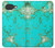 S2377 Turquoise Texture Motif imprimé Gemme Etui Coque Housse pour Google Pixel 10a