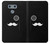 S1946 Sir Mustache Minimalism Etui Coque Housse pour LG G6