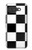 S2492 Noir et blanc Damier Etui Coque Housse pour Google Pixel 10a