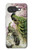 S2773 Paon Peinture brosse chinoise Etui Coque Housse pour Google Pixel 10a