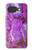 S2907 Violet Turquoise Pierre Etui Coque Housse pour Google Pixel 10a