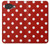 S2951 Rouge Pois Etui Coque Housse pour Google Pixel 10a