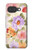 S3035 Peinture douce Fleur Etui Coque Housse pour Google Pixel 10a