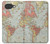 S3418 Carte du monde millésimé Etui Coque Housse pour Google Pixel 10a