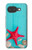 S3428 Aqua Bois Coquille d'étoile de mer Etui Coque Housse pour Google Pixel 10a