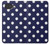 S3533 Bleu à pois Etui Coque Housse pour Google Pixel 10a