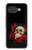 S3753 Roses de crâne gothique sombre Etui Coque Housse pour Google Pixel 10a