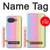 S3849 Couleurs verticales colorées Etui Coque Housse pour Google Pixel 10a