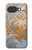 S3875 Tapis vintage en toile Etui Coque Housse pour Google Pixel 10a
