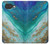 S3920 Couleur bleu océan abstrait émeraude mélangée Etui Coque Housse pour Google Pixel 10a