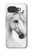 S4025 Peinture de cheval blanc Etui Coque Housse pour Google Pixel 10a