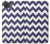S2345 Marine Bleu Shavron Zig zag Etui Coque Housse pour iPhone 17e