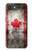 S2490 Canada Feuille d'érable Drapeau Texture Etui Coque Housse pour iPhone 17e