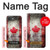 S2490 Canada Feuille d'érable Drapeau Texture Etui Coque Housse pour iPhone 17e