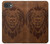 S2529 Leo Zodiaque Zodiaque marron Impression graphique Etui Coque Housse pour iPhone 17e