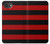 S2638 Noir et Rouge rayé Etui Coque Housse pour iPhone 17e