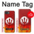 S2803 Feu Rouge Diable Lance Symbole Etui Coque Housse pour iPhone 17e