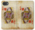 S2833 Poker Carte Coeurs Reine Etui Coque Housse pour iPhone 17e