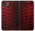 S2879 Rouge Arowana écailles de poisson Etui Coque Housse pour iPhone 17e