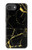 S2896 Marbre d'or imprimé graphique Etui Coque Housse pour iPhone 17e
