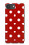 S2951 Rouge Pois Etui Coque Housse pour iPhone 17e