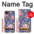 S3265 Motif Fleur millésimé Etui Coque Housse pour iPhone 17e